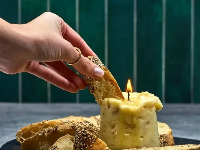 Ätbart gourmetljus