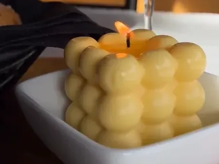 Ätbart gourmetljus