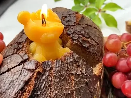Ätbart gourmetljus